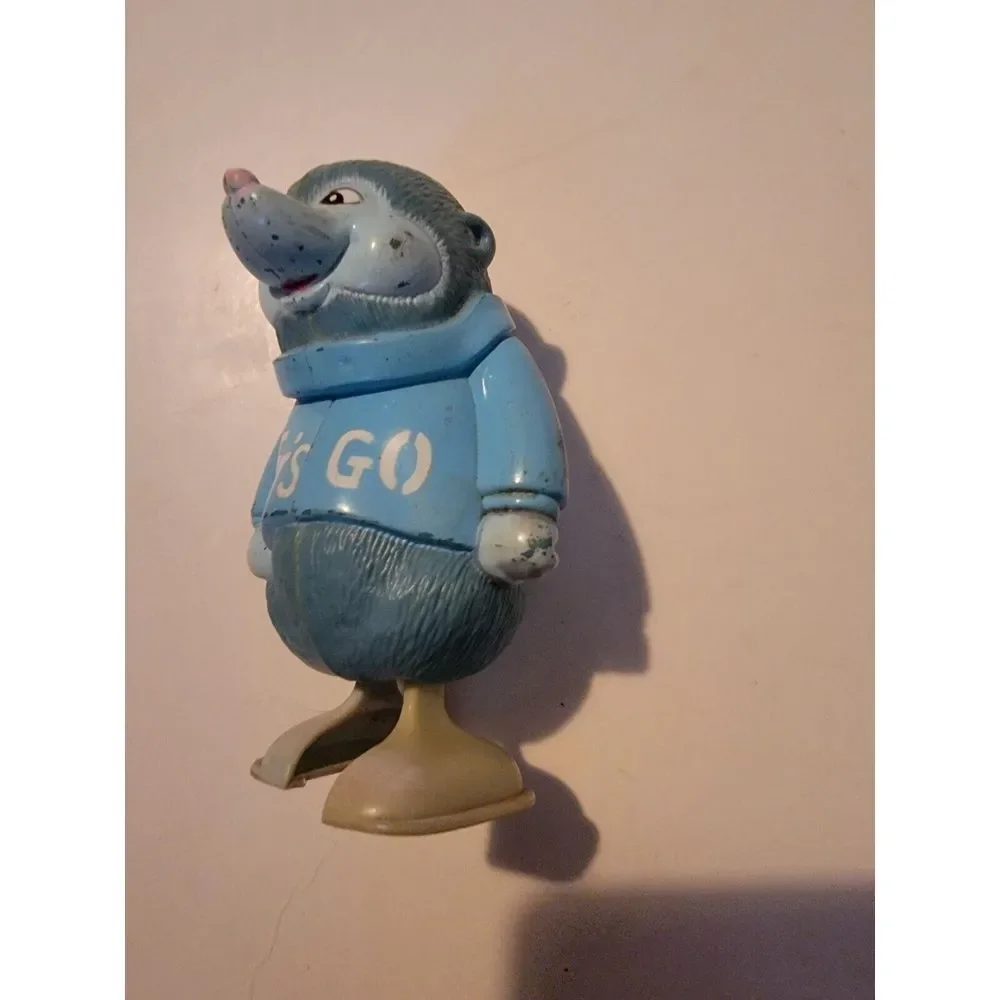 Vintage 1982 Galoob Shirt Tales Secret Super Sleuths Digger Wind-Up Toy 1980s